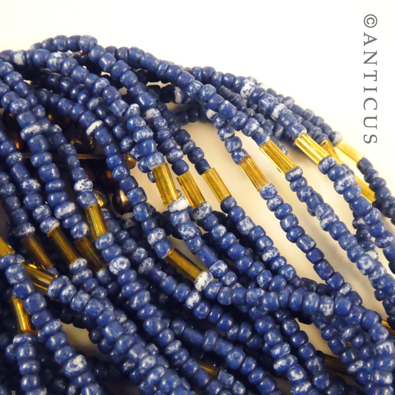 Tribal Style Lapis Bracelet.