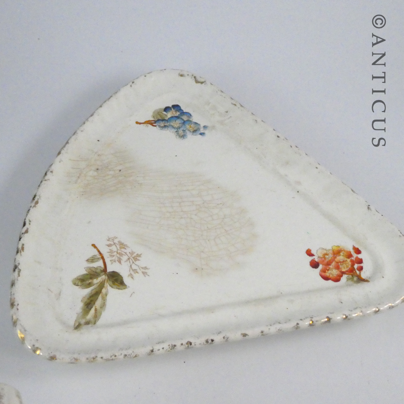 Victorian Large Cheese Dish.