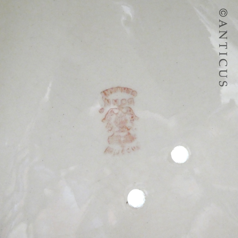 Victorian Large Cheese Dish.