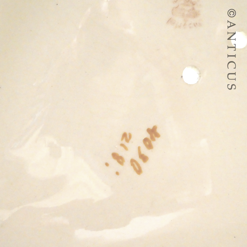 Victorian Large Cheese Dish.