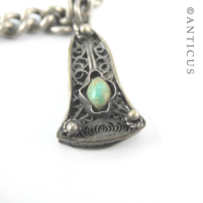 Bracelet with Middle Eastern Charms.