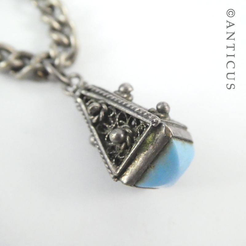 Bracelet with Middle Eastern Charms.