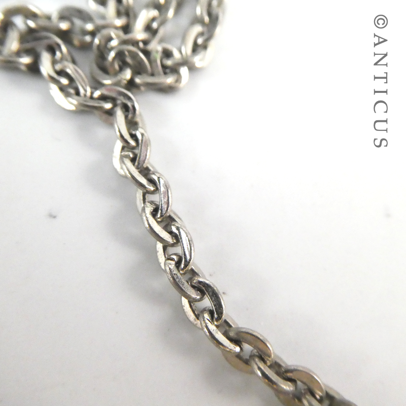 Mid Century Modern Swedish Pendant on Chain.