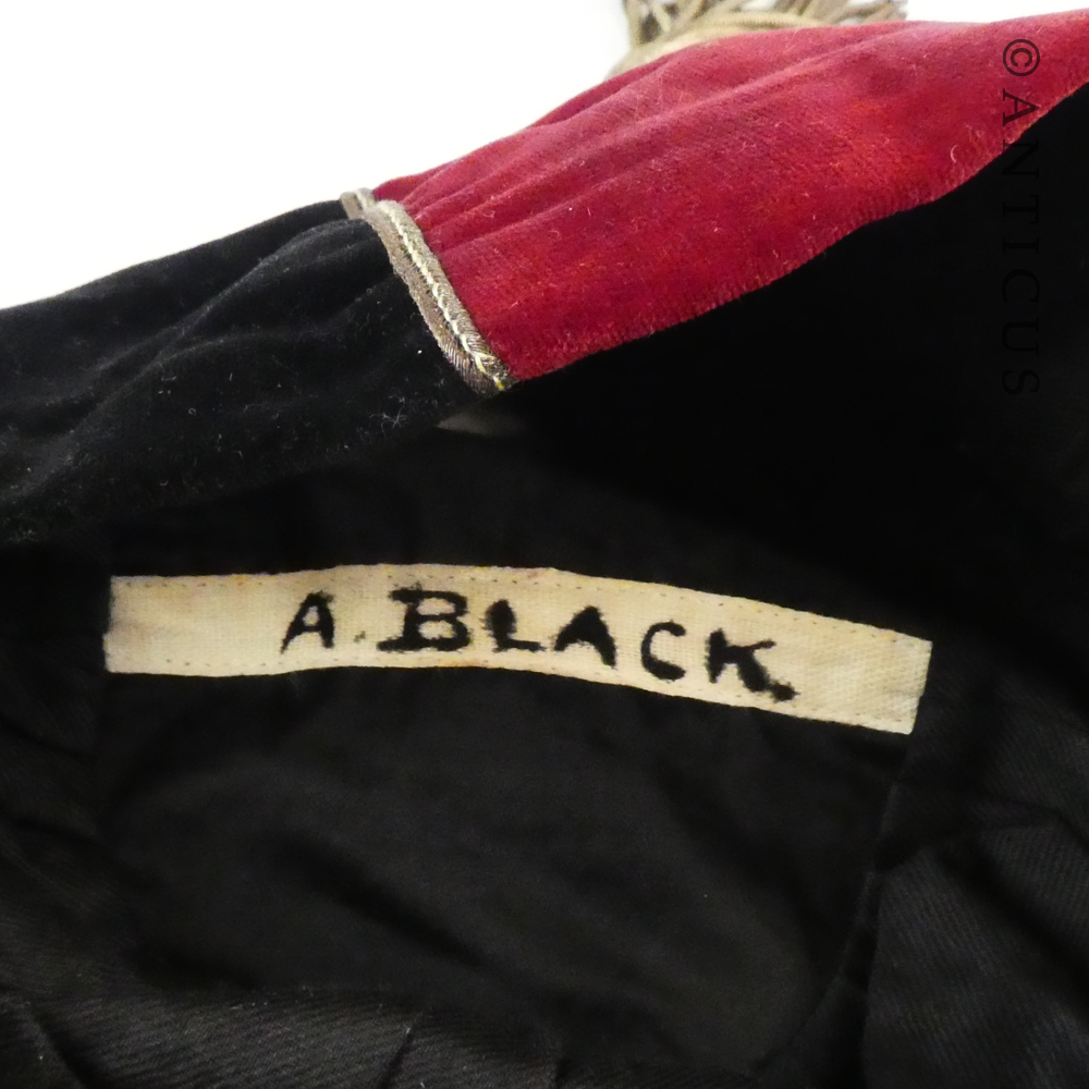 Velvet and Gold Rugby Cap, 1939 and Rule Book.