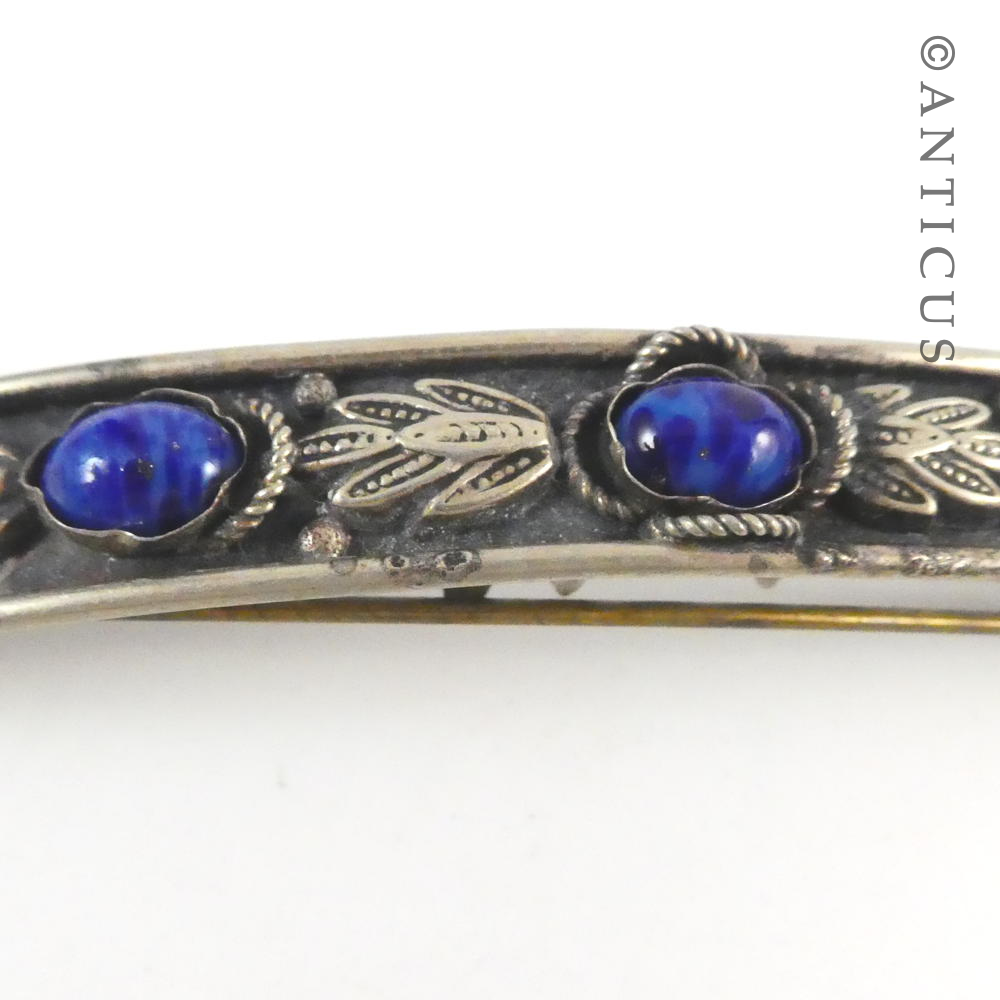 Vintage Enamelled Hair Slide.