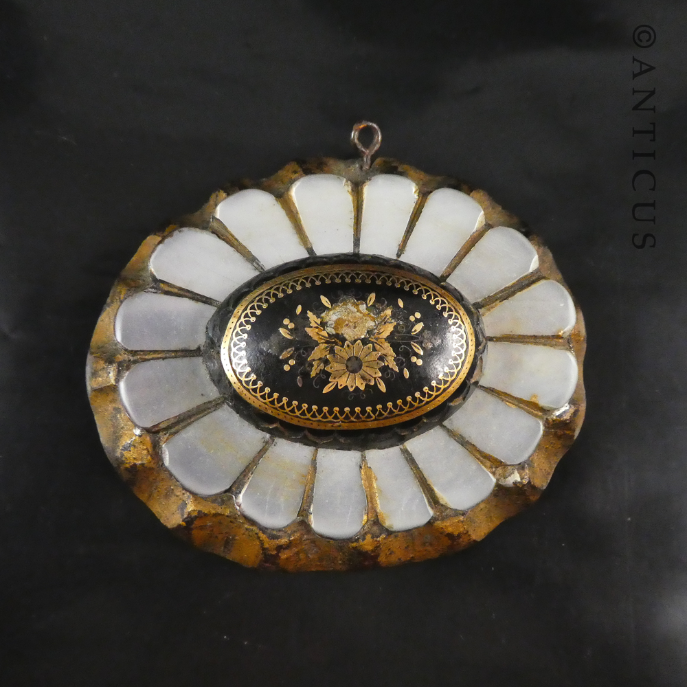 Early Victorian Small Wall Plaque.