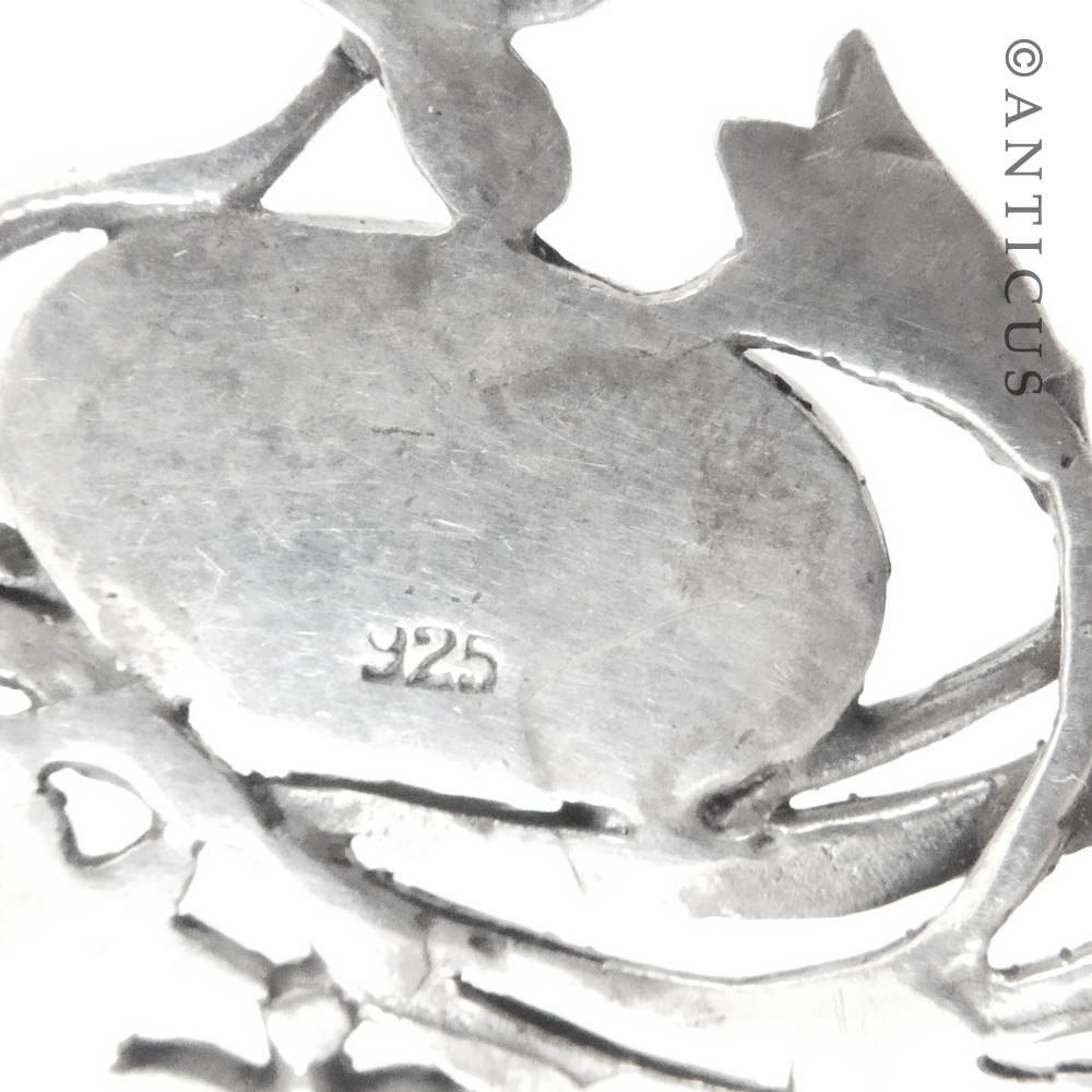 Silver and Turquoise Cuff Bangle.