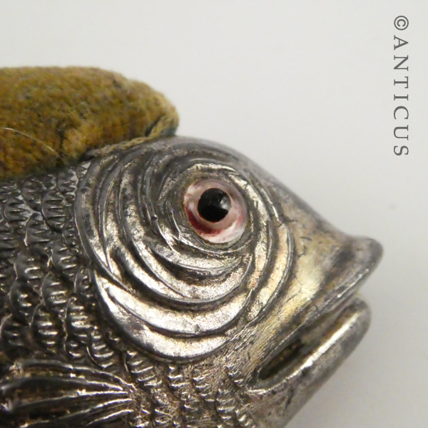 Little Vintage Fish Pin Cushion.