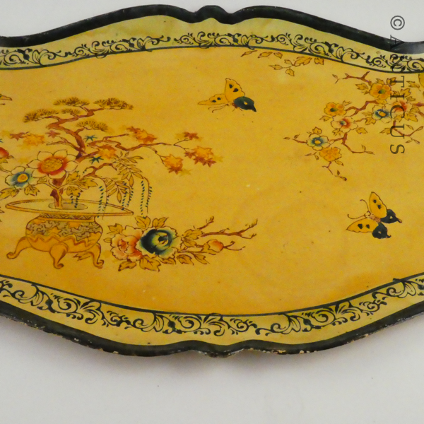 Vintage Chinoiserie Tray.