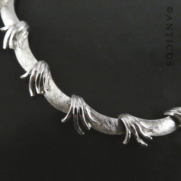 Silvered Necklace, by Corocraft.