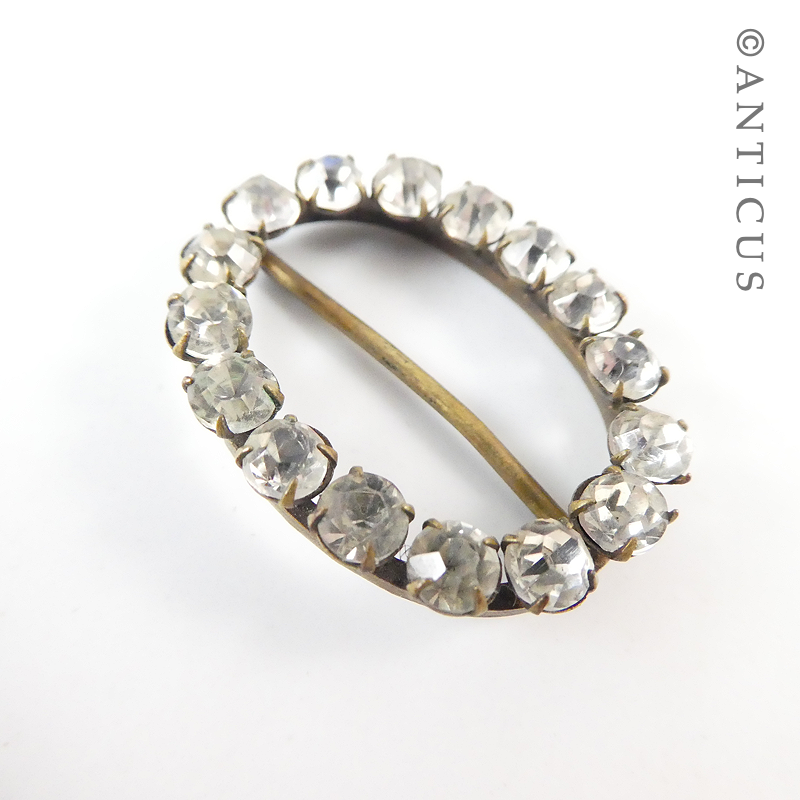 Vintage Diamante Buckle.