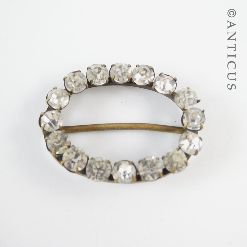 Vintage Diamante Buckle.