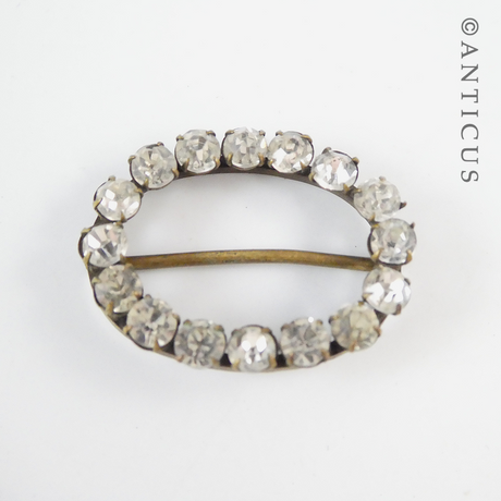 Vintage Diamante Buckle.