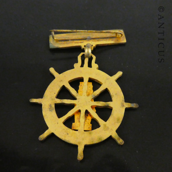 Badge: N.E. Sagres. a Portuguese Tall Ship.