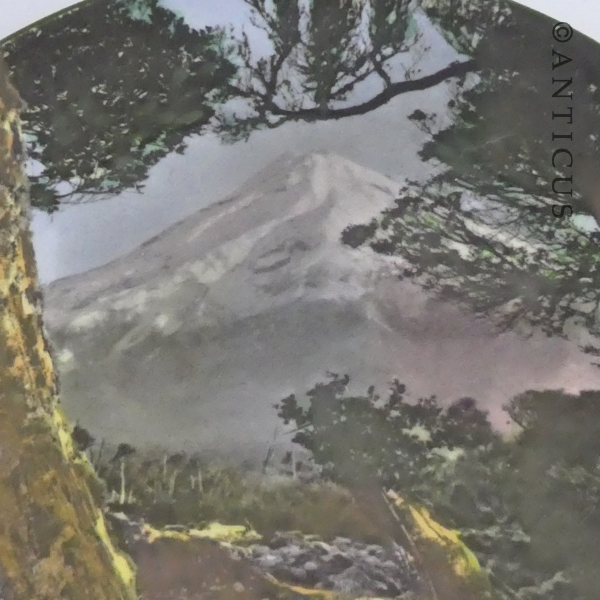 Royal Doulton Mt Egmont Plate, New Zealand.