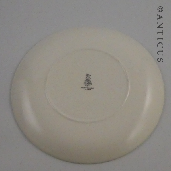 Royal Doulton Mt Egmont Plate, New Zealand.