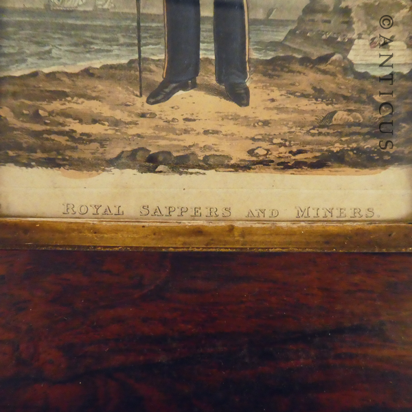 Antique Military Litho, 1820.