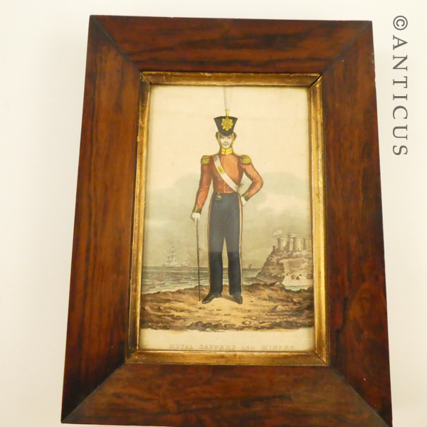 Antique Military Litho, 1820.