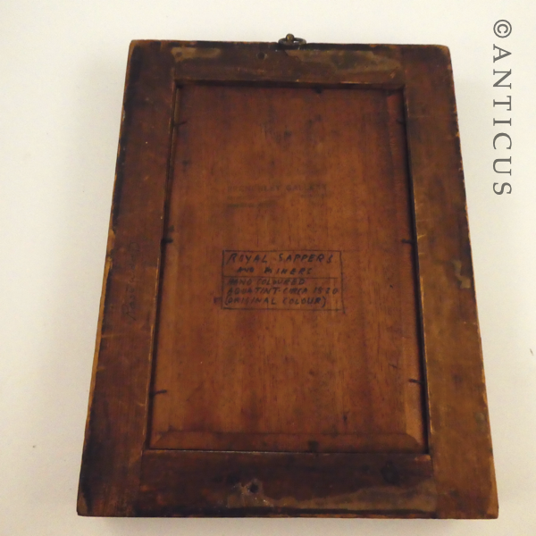 Antique Military Litho, 1820.