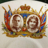 Coronation Cup and Saucer, George VI and his Queen.