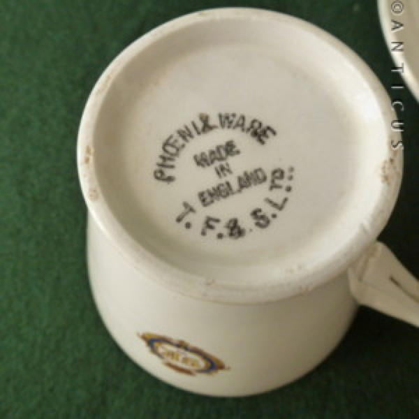 Coronation Cup and Saucer, George VI and his Queen.