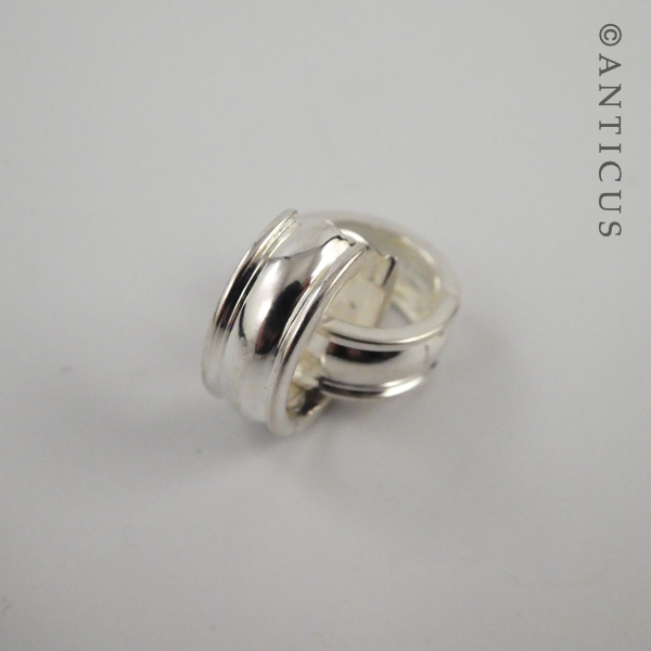 Little Silver Hoop Earrings.
