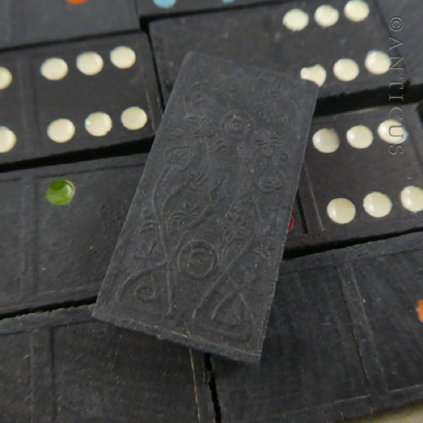 Double Six Set of Dominoes.