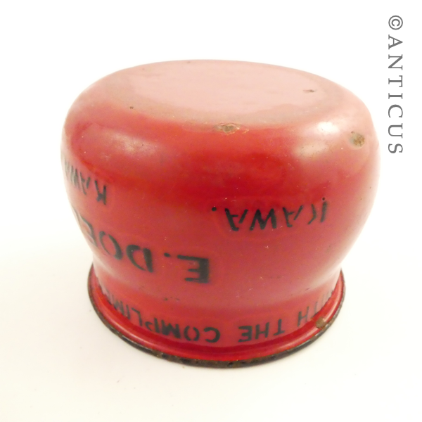 1936 Kawakawa Advertising Tin Pot.