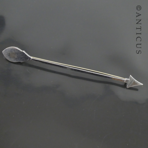 Art Deco Arrow Bar Brooch.