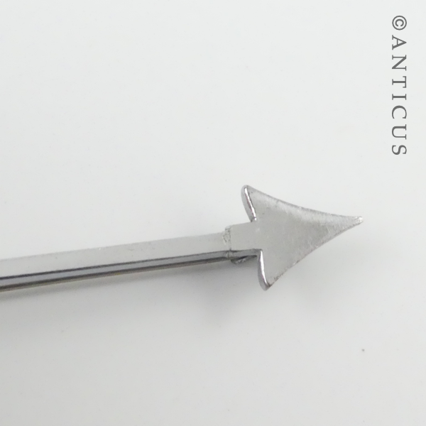 Art Deco Arrow Bar Brooch.