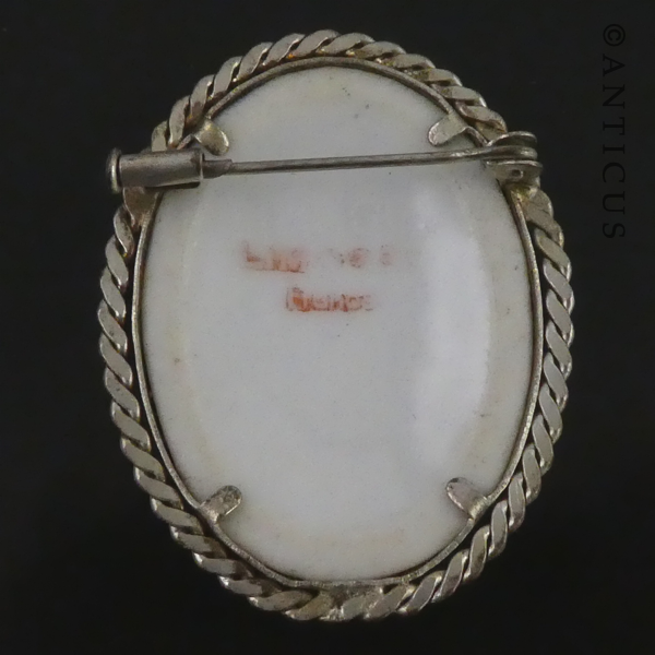 Vintage Limoges Brooch