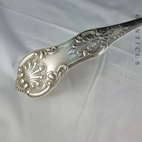 Very Large Ladle, Silver Plate Kings Pattern.