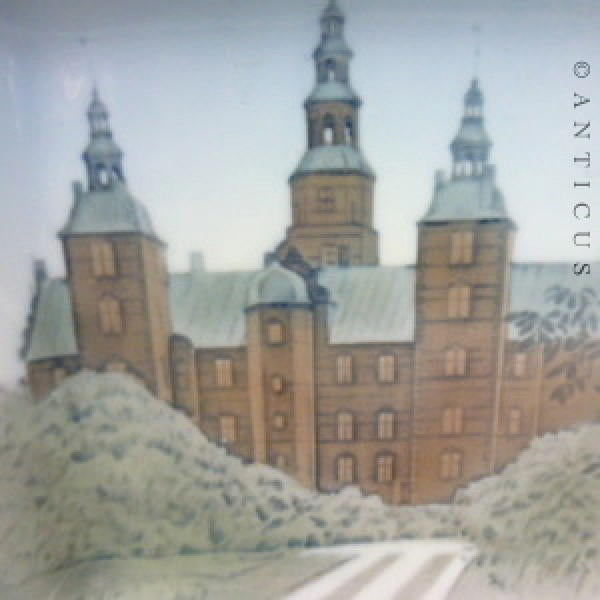 Bing & Grondahl Dish, Rosenborg.