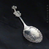 Hanau Silver Individual Punch Spoon, 1899.