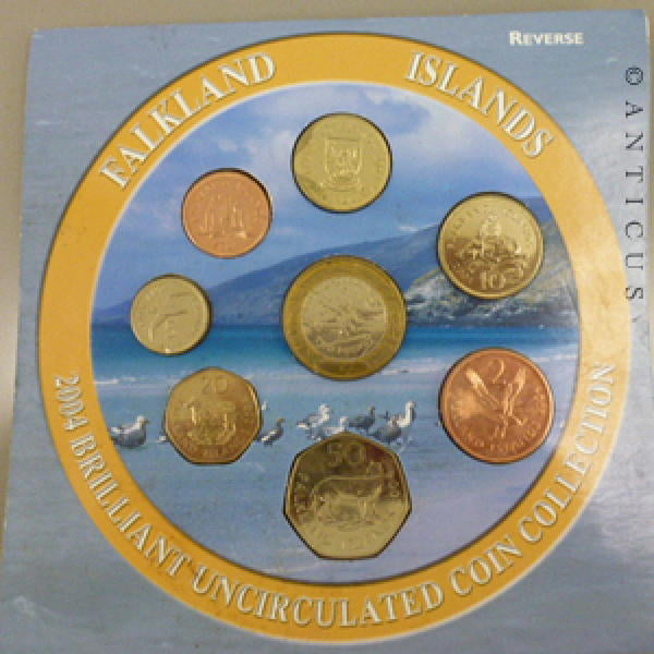 Falkland Islands 2004 Coin Collection.