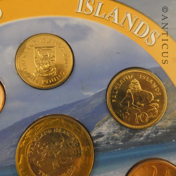 Falkland Islands 2004 Coin Collection.
