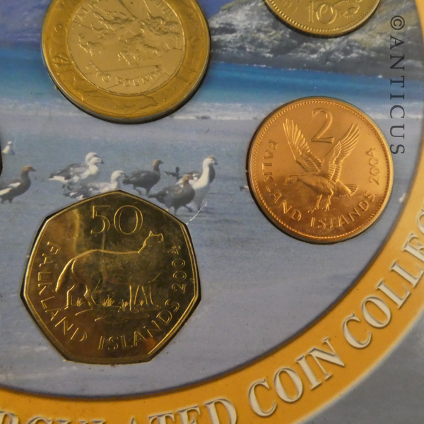 Falkland Islands 2004 Coin Collection.