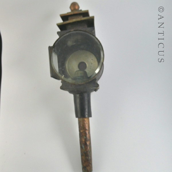 Antique Carriage Lamp, Victorian Period.