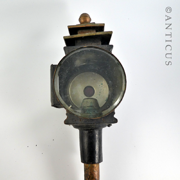 Antique Carriage Lamp, Victorian Period.