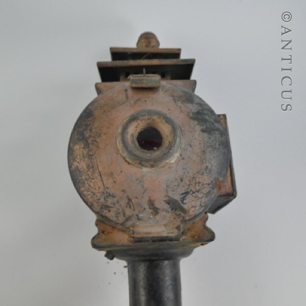 Antique Carriage Lamp, Victorian Period.