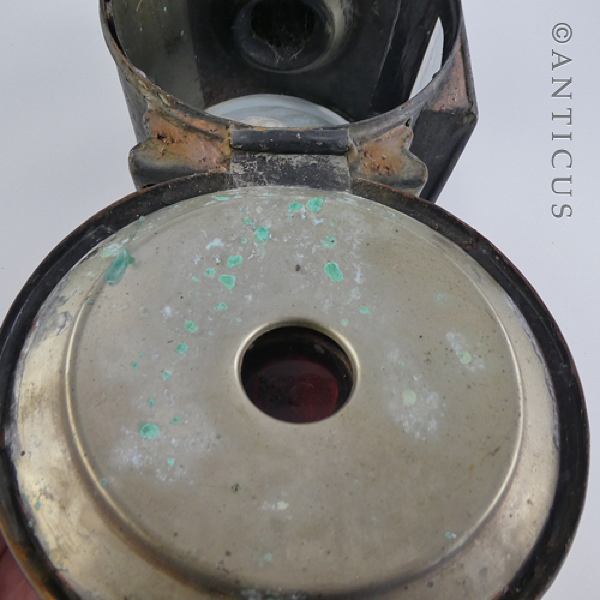 Antique Carriage Lamp, Victorian Period.