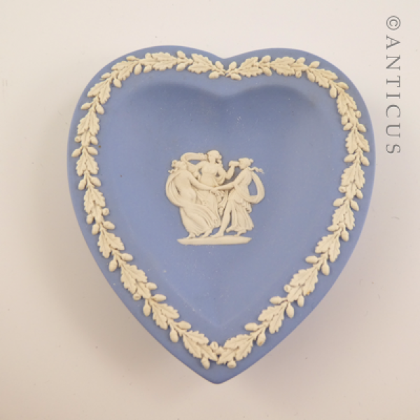 Wedgwood Heart-Shaped Pin Dish.