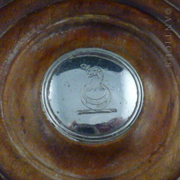 Old Sheffield Plate Decanter Coaster, Early 1800s.