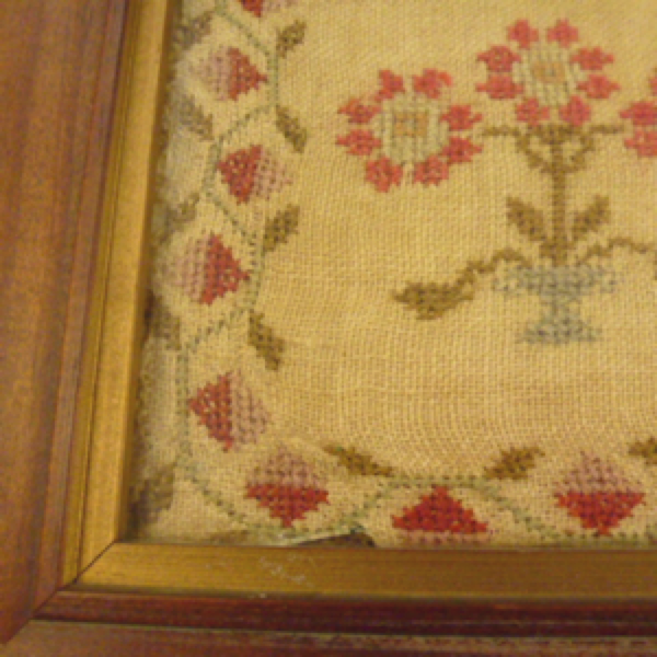 Georgian Sampler, 1823.