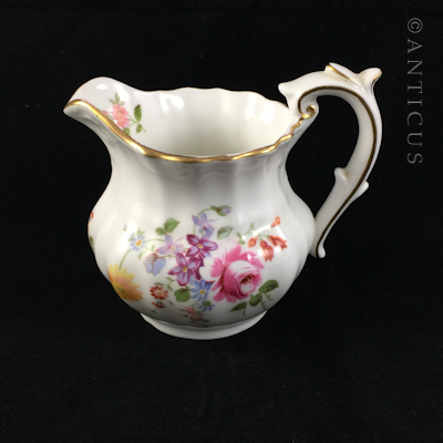 Small Royal Crown Derby Posies Jug.
