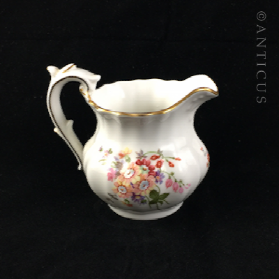 Small Royal Crown Derby Posies Jug.