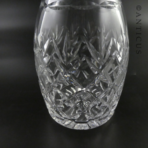 Webb Corbett Crystal Decanter.