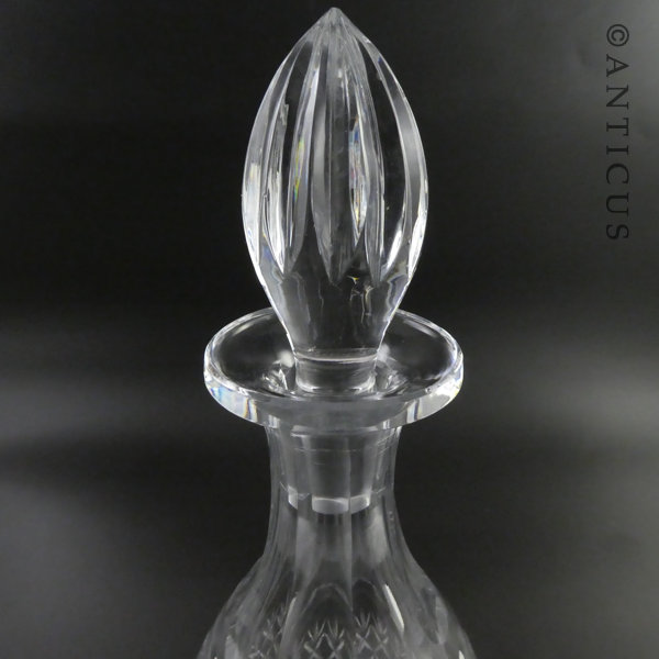 Webb Corbett Crystal Decanter.