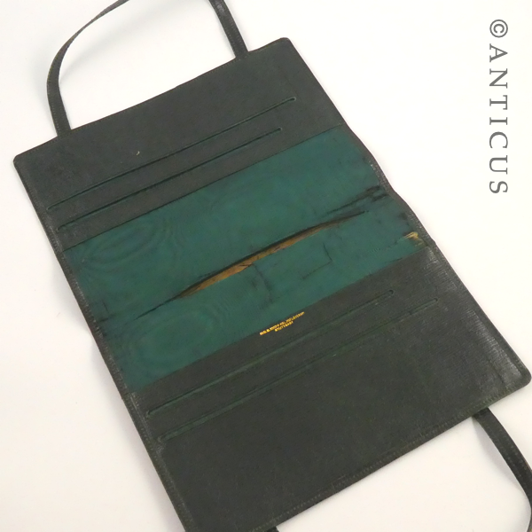 Antique Leather Folder, Maker Court Supplier.