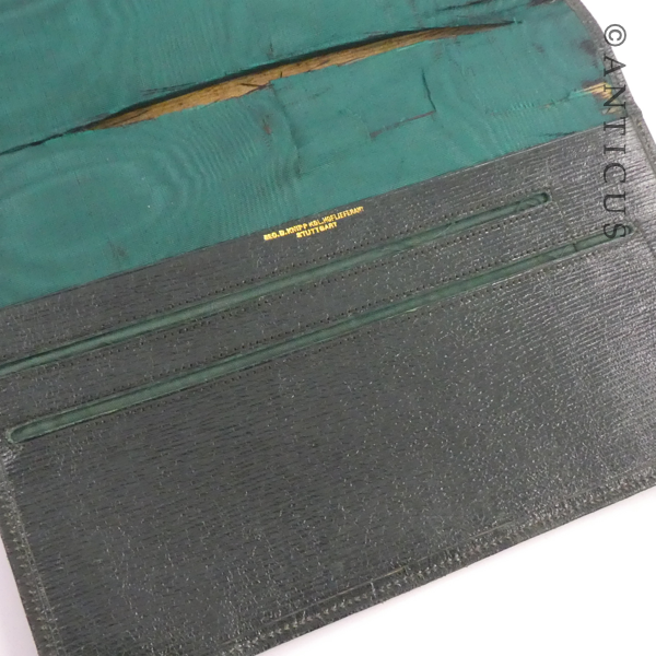 Antique Leather Folder, Maker Court Supplier.